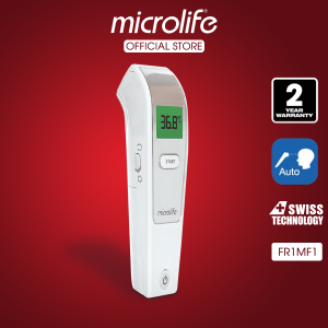 Nhiệt Kế Hồng Ngoại Đo Trán Microlife FR1MF1 | Đo Thân Nhiệt Trẻ Em, Người Lớn - Đo Nhanh 1 Giây